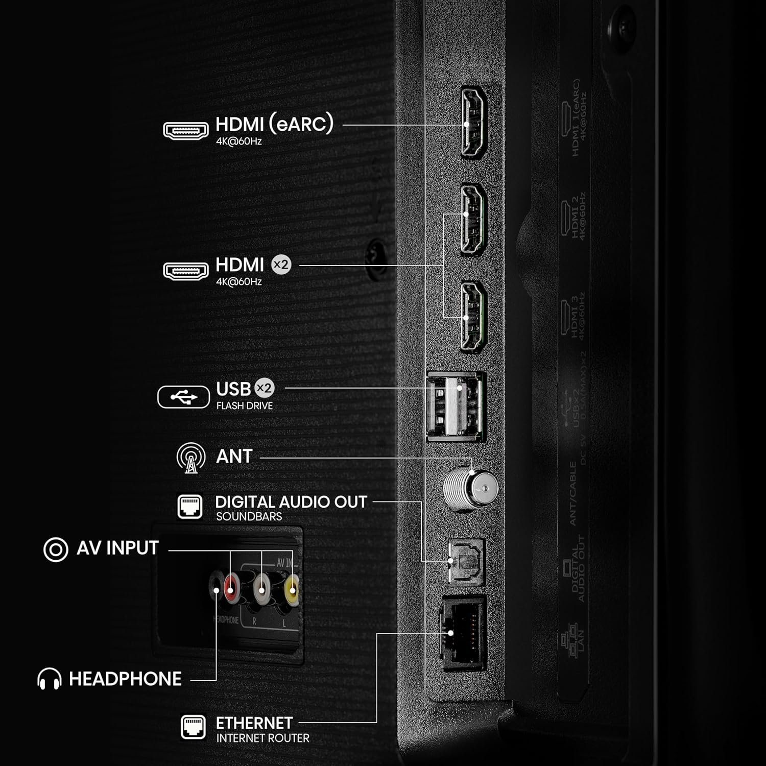 Hisense | 43" Class A7 Series 4K UHD Smart Fire TV (43A7NF) - Wide Color Gamut, HDR10+, Dolby Vision, Dolby Atmos, AI Sports Mode, Game Mode, ALLM, Alexa Built in with Voice Remote, Streaming TV, Black - Image 11